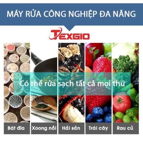 Hình ảnh máy rửa chén công nghiệp siêu âm Texgio Ultrasonic Standard TGU-1200SS